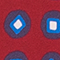 DUNKELROT/ BLAU