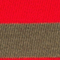 ROT/ OLIV GESTREIFT