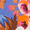 HELLBLAU/ ORANGE/ PINK