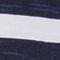WEISS/ BLAU GESTREIFT