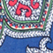 BLAU/ HELLROT