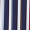 BLAU/ WEISS/ ROT GESTREIFT
