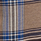 BEIGE/ BLAU/ BRAUN KARIERT