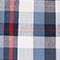 BLAU/ HELLGRAU/ ROT KARIERT