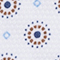 WEISS/ BRAUN/ HELLBLAU