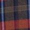 BLAU/ ORANGE/ OLIVE KARIERT