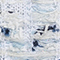 WEISS/ HELLBLAU/ DUNKELBLAU
