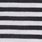 SCHWARZ/ WEISS GESTREIFT