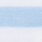 HELLBLAU/ WEISS GESTREIFT