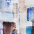 CREME/ BLAU/ HELLBRAUN