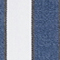 WEISS/ BLAU GESTREIFT