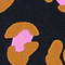SCHWARZ/ COGNAC/ HELLLILA