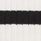 SCHWARZ/ CREME GESTREIFT