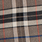 HELLBRAUN/ BEIGE/ BLAU KARIERT