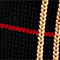 SCHWARZ/ BEIGE/ ROT