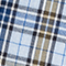 HELLBLAU/ BLAU/ OLIV KARIERT