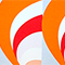 ORANGE/ ROT/ WEISS