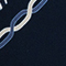 BLAU/ ECRU