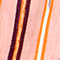 LACHS/ DUNKELROT/ ORANGE GESTREIFT