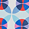 BLAU/ HELLBLAU/ ROT
