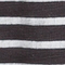 TAUPE/ WEISS GESTREIFT