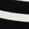 SCHWARZ/ WEISS GESTREIFT