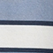 WEISS/ BLAU GESTREIFT