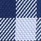 HELLBLAU/ DUNKELBLAU KARIERT