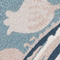BLAUGRAU/ WEISS/ CREME