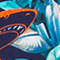 BLAU/ ORANGE/ TÜRKIS