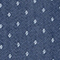 BLAU/ WEISS GEPUNKTET