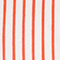 WEISS/ ORANGE GESTREIFT