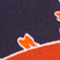 ORANGE/ BLAU/ BRAUN