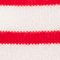 CREME/ ROT GESTREIFT