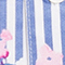 WEISS/ BLAU/ ROSA