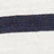 WEISS/ DUNKELBLAU GESTREIFT
