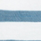 WEISS/ PETROL GESTREIFT