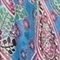 BLAU/ TÜRKIS/ PINK