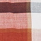 ORANGE/ WEISS/ DUNKELBLAU KARIERT