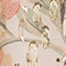 CREME/ PETROL/ GOLD