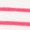 WEISS/ PINK GESTREIFT