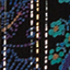SCHWARZ/ BLAU/ GRÜN