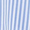 WEISS/ BLAU GESTREIFT
