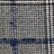 GRAU/ BLAU KARIERT