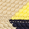 GELB/ BEIGE/ BLAU