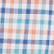 WEISS/ BLAU/ ORANGE KARIERT