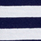 WEISS/ DUNKELBLAU GESTREIFT