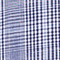 BLAU/ WEISS KARIERT