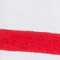 ECRU/ ROT GESTREIFT