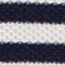 DUNKELBLAU/ WEISS GESTREIFT